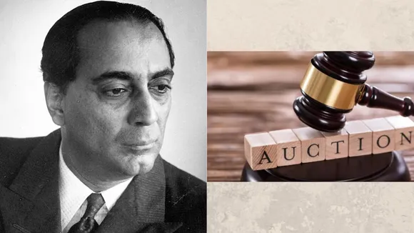 Homi Bhabha Auction