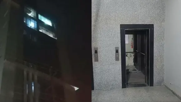 Noida River Side Tower lift collapse