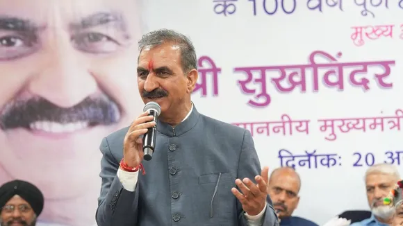 Himachal Pradesh Chief Minister Sukhvinder Singh Sukhu (File image)