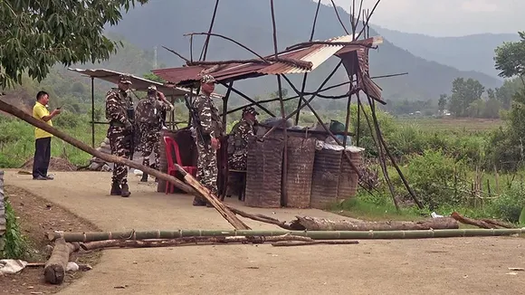 Manipur Violence Fire