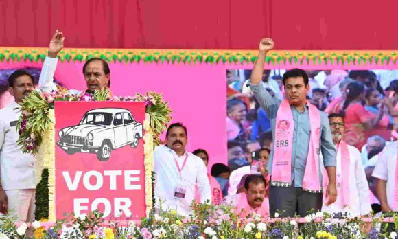 K Chadrasekhar Rao KCR  K T Rama Rao BRS
