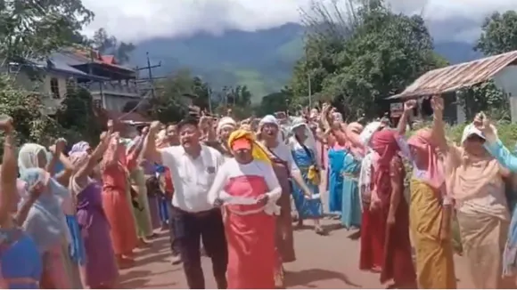Manipur protest