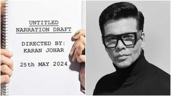 Karan Johar announces new film project