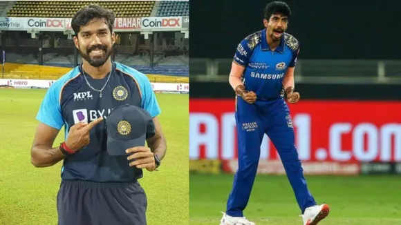 Sandeep Warrier Mumbai Indians IPL Jasprit Bumrah