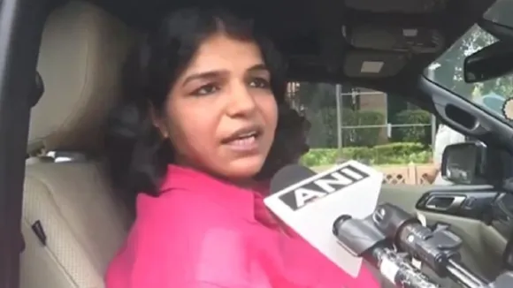Olympian Sakshi Malik in an interview