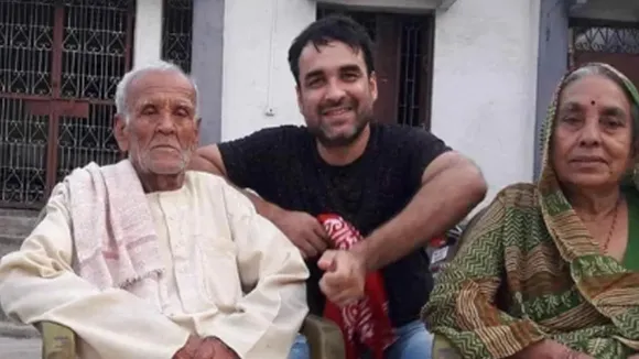 Pankaj Tripathi's father