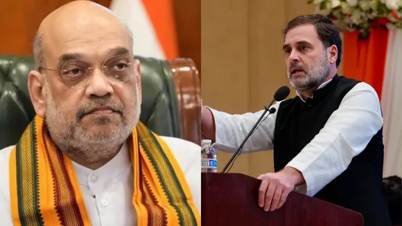 Amit Shah Rahul Gandhi
