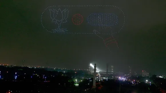 BJP drone show Bengal