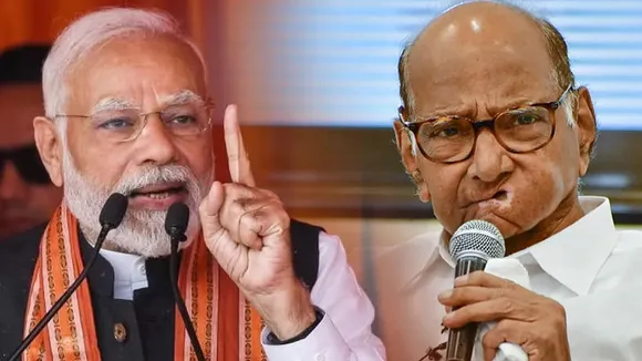 Narendra Modi Sharad Pawar