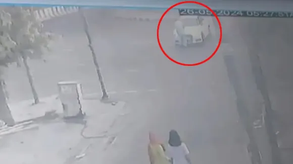 Noida audi accident