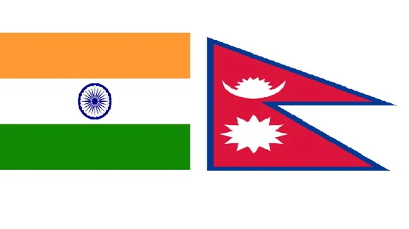 India Nepal Flag