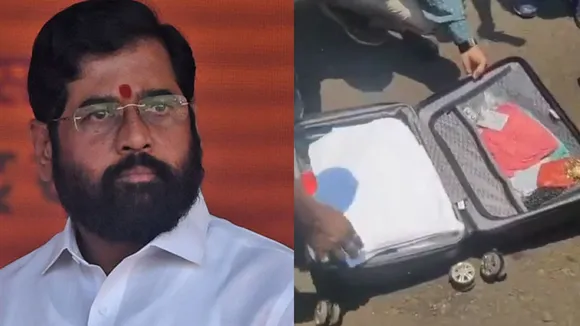 Eknath Shinde Luggage