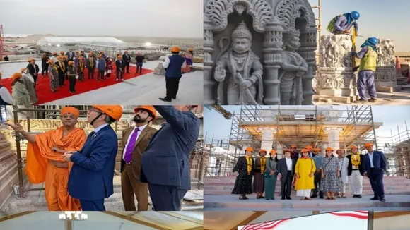 Hindu temple site in UAE