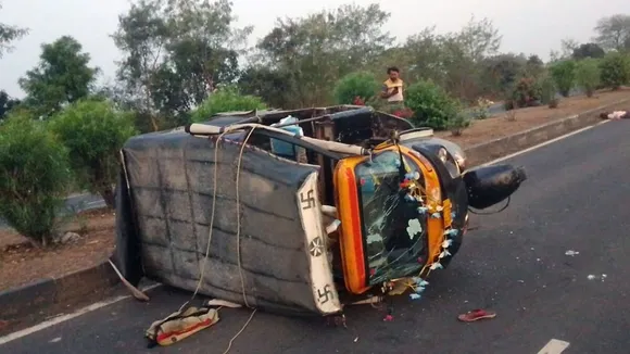 Sagar Sagar-Narsinghpur road accident