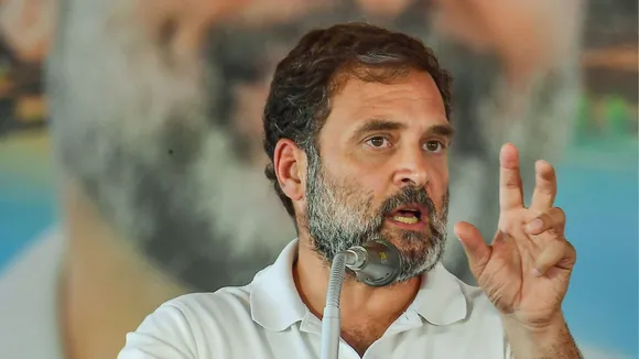 Congress leader Rahul Gandhi