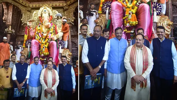 JP Nadda Lalbaugcha Raja