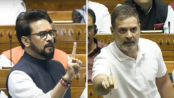 Anurag Thakur Rahul Gandhi