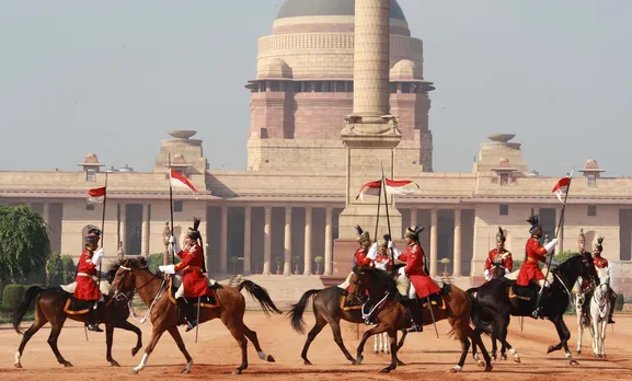 change of guard ceremony Rashtrapati Bhawan