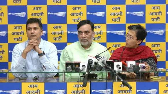 AAP Press conference Gopal Rai Atishi.png