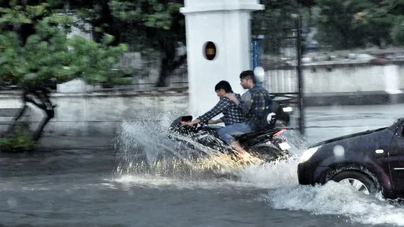 Several areas in Puducherry witnessed waterlogging
