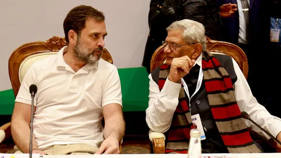 Rahul Gandhi Sitaram Yechury