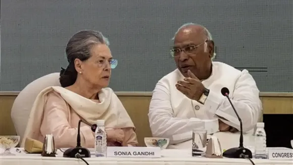 CWC meet Sonia Gandhi Mallikarjun Kharge