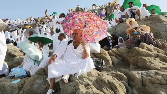 Saudi Arabia brutal heat during Hajj