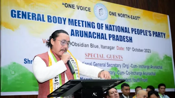 Arunachal Pradesh unit of NCP chief Likha Saaya