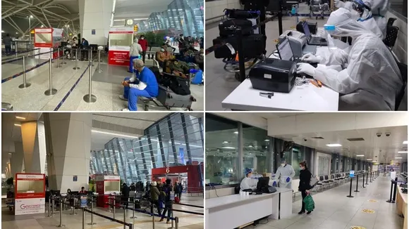 Covid testing on airport
