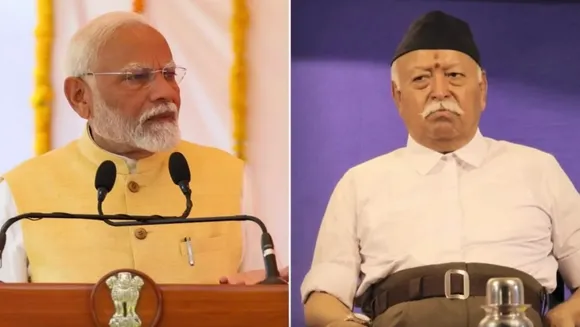Narendra Modi and Mohan Bhagwat