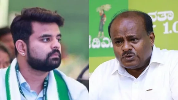 Prajwal Revanna H D Kumaraswamy