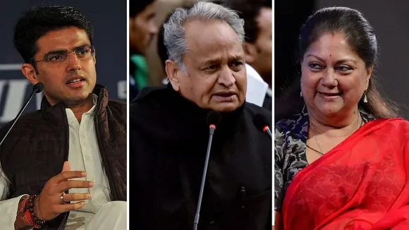 Ashok Gehlot Sachin pilot Vasundhara Raje