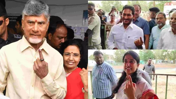 Andhra Pradesh Elections Voting Chandrababu Naidu Y S Jagan