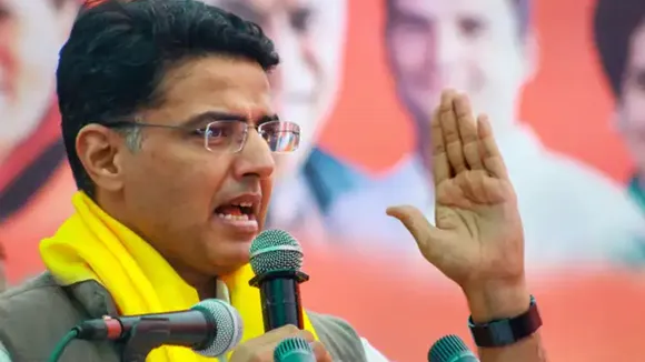 Sachin Pilot Rajasthan Protest