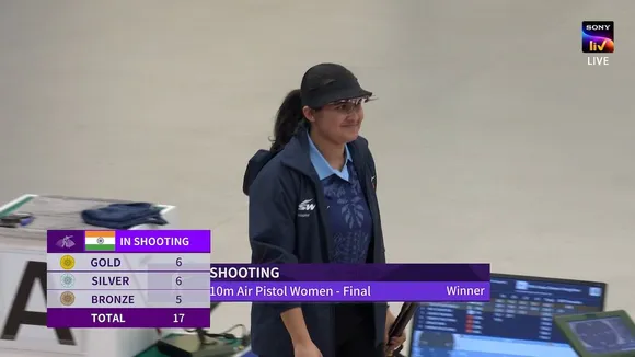 Palak Gulia hits Asian Games Gold