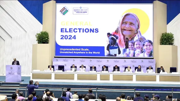 Election commission LS polls announcement