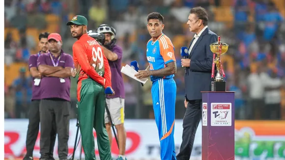 Najmul Hossain Shanto Suryakumar Yadav India vs Bangladesh