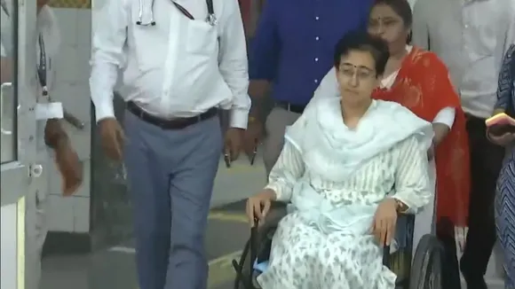 Atishi discharge from hospital