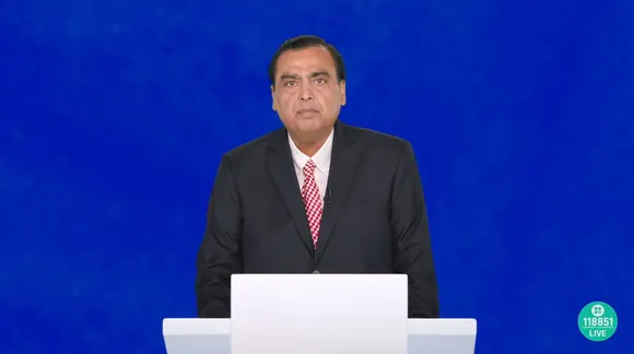 Mukesh Ambani at RIL AGM