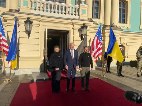 Joe Biden Vlodymyr Zelensky