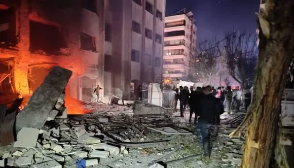 Israel attacks earthquake hit Syria