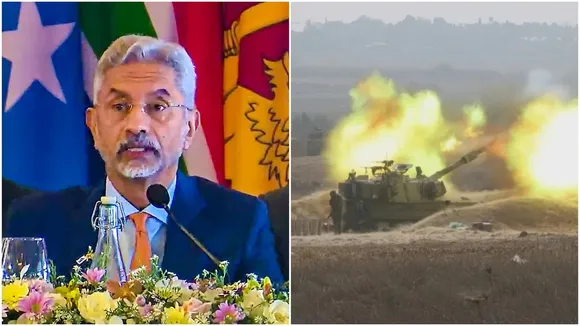 Operation Ajay S Jaishankar Israel Palestine War