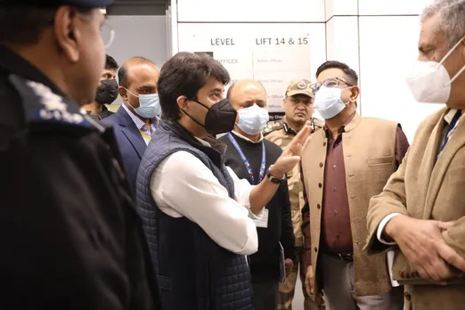 Jyotiraditya Scindia Delhi Airport