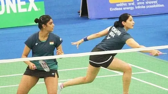 Ashwini Ponnappa and Tanisha Crasto at Paris Olympics on Sunday, July 27, 2024