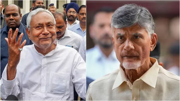 Nitish Kumar Chandrababu Naidu
