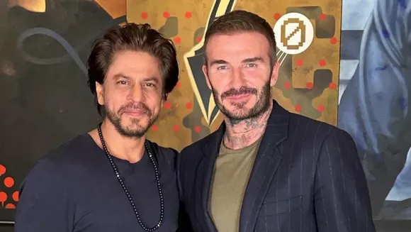 David Beckham Shah Rukh khan