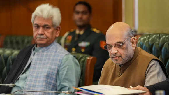 Amit Shah chairs meeting on Jammu and Kashmir