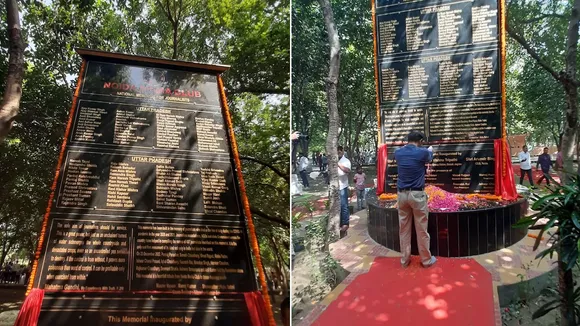 Memorial for journalists in Noida