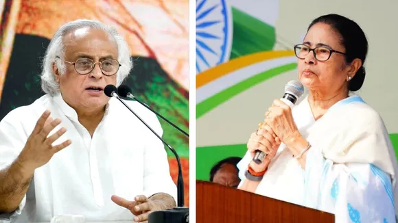 Jairam Ramesh and Mamata Banerjee