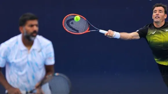 India's Rohan Bopanna and his Croatian partner Ivan Dodig